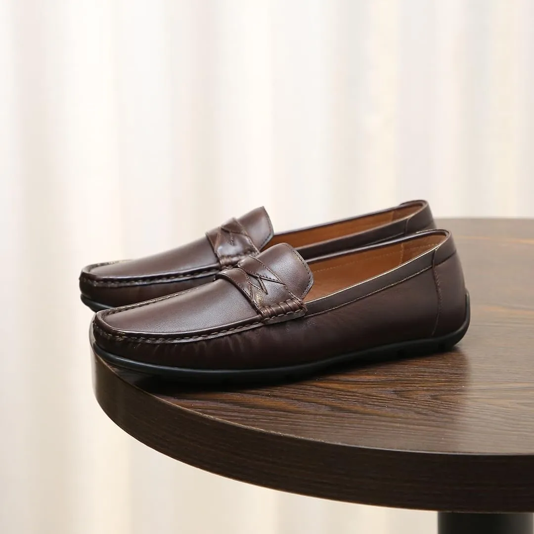 Men's Casual Shoes Comfortable Walking Loafers Slip On Classic Fashion Casual Dress Business Shoes