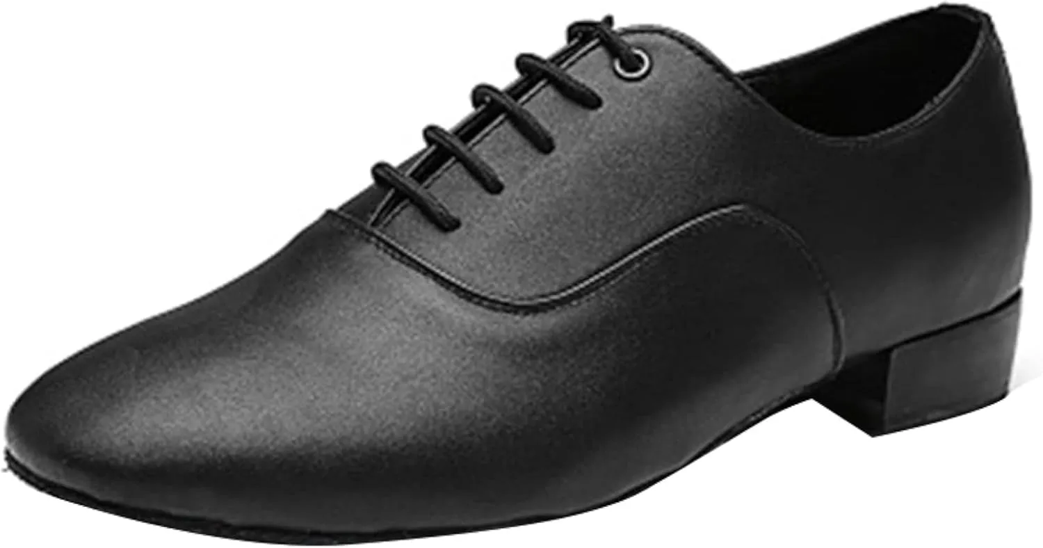 Men's Comfortable Formal Shoes, Lace up Patent Leather Party Shoes, Oxford Dance Shoes, Men's Style