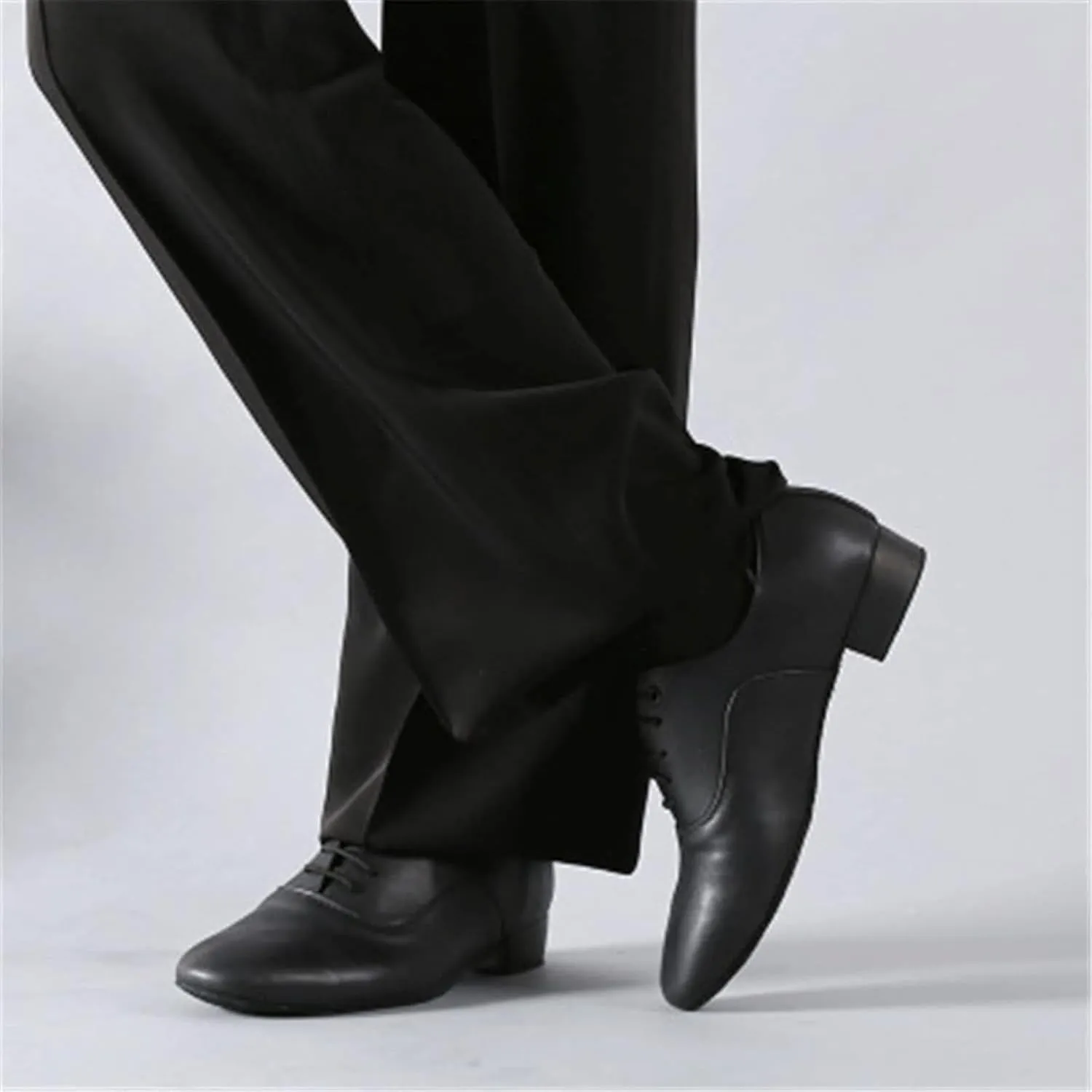 Men's Comfortable Formal Shoes, Lace up Patent Leather Party Shoes, Oxford Dance Shoes, Men's Style