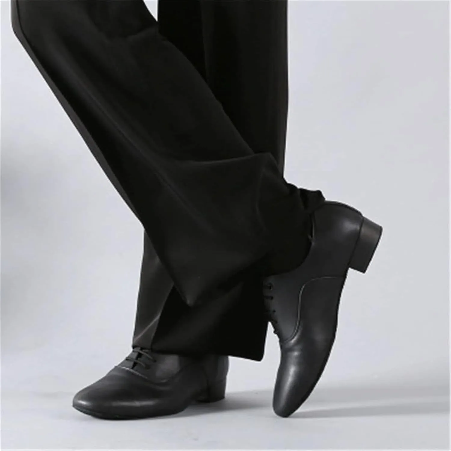 Men's Comfortable Formal Shoes, Lace up Patent Leather Party Shoes, Oxford Dance Shoes, Men's Style