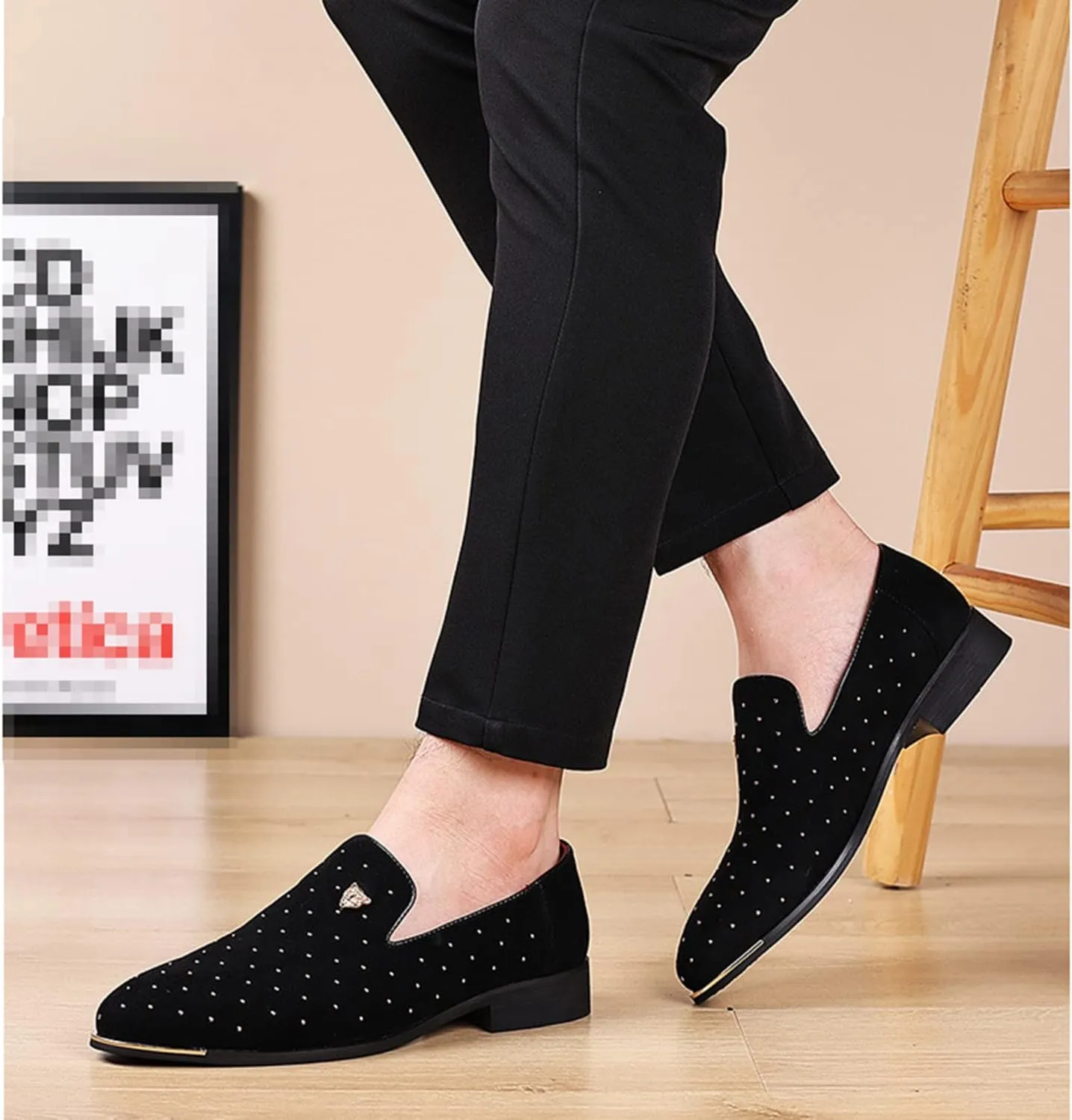 Men's Dress Loafers Shoes Slip On Penny Loafers Formal Business Dress Shoes Driving Shoes Mocassins