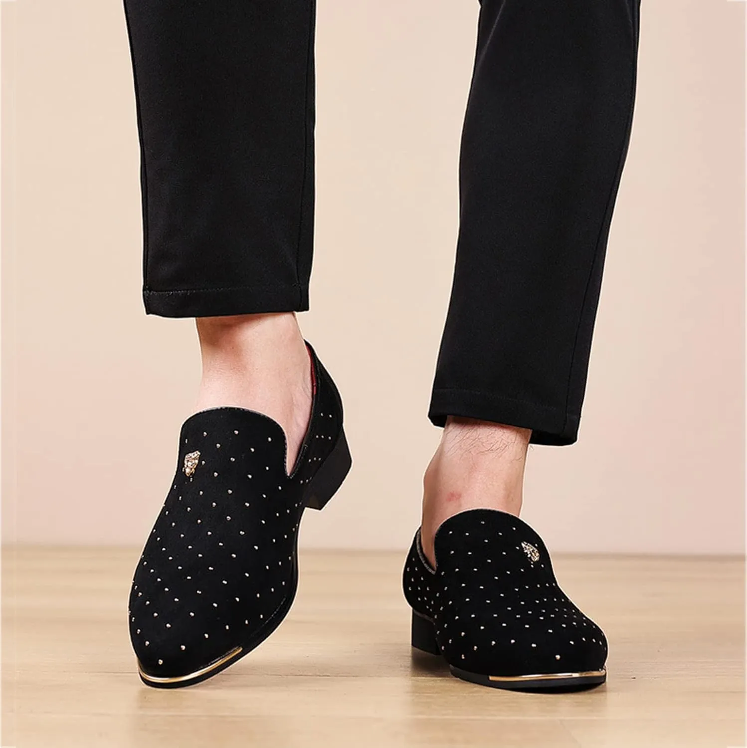 Men's Dress Loafers Shoes Slip On Penny Loafers Formal Business Dress Shoes Driving Shoes Mocassins