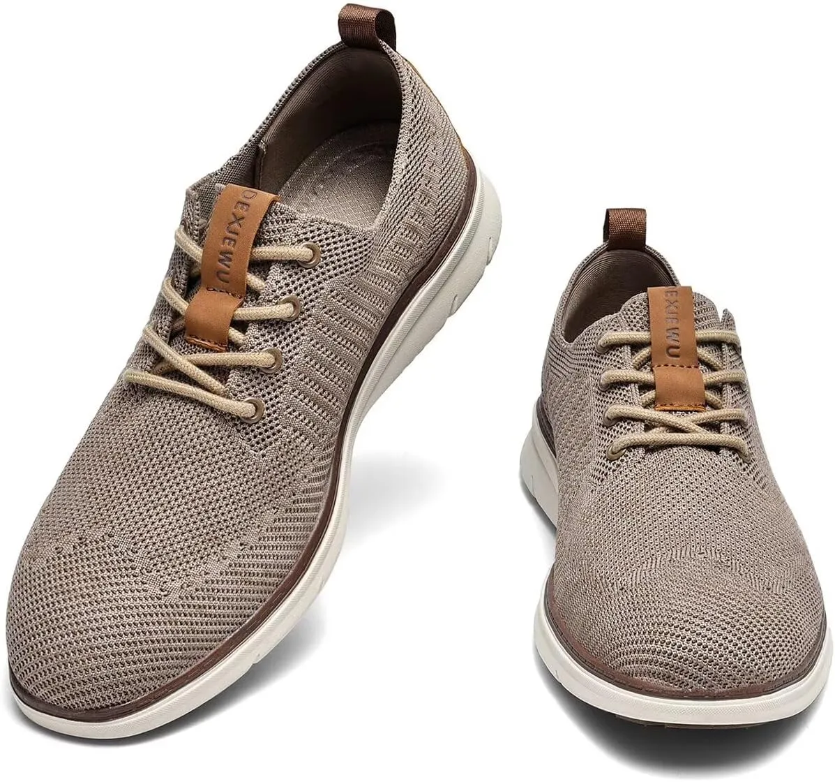 Men's Dress Oxfords Casual Walking Shoes Lightweight Mesh Business Work Sneakers Tennis Footwear