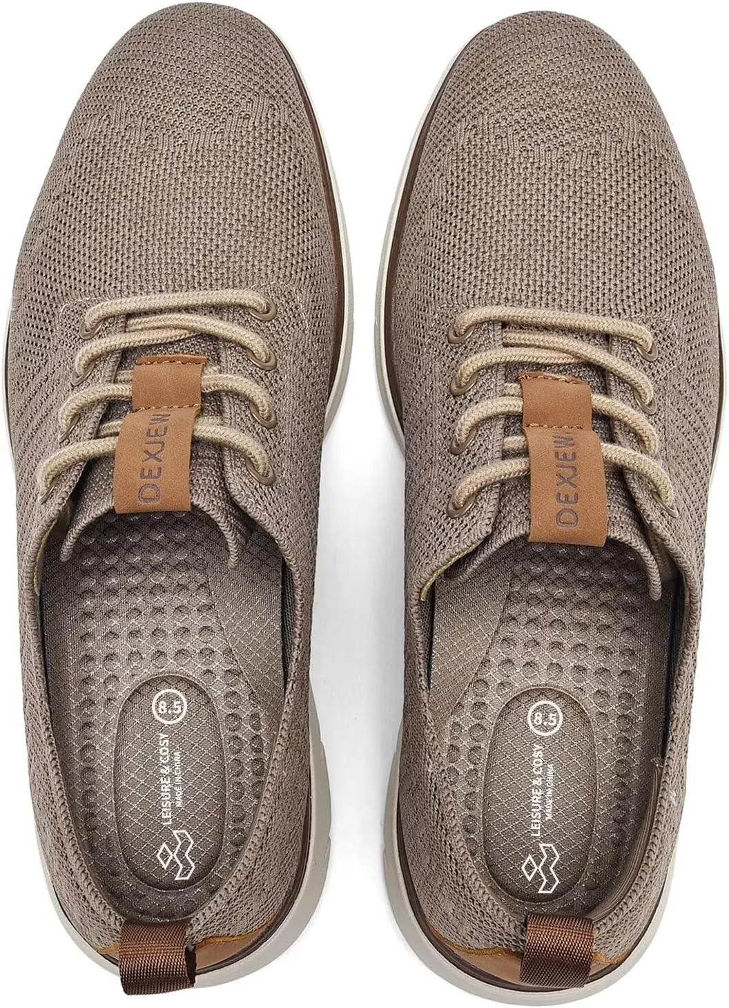 Men's Dress Oxfords Casual Walking Shoes Lightweight Mesh Business Work Sneakers Tennis Footwear