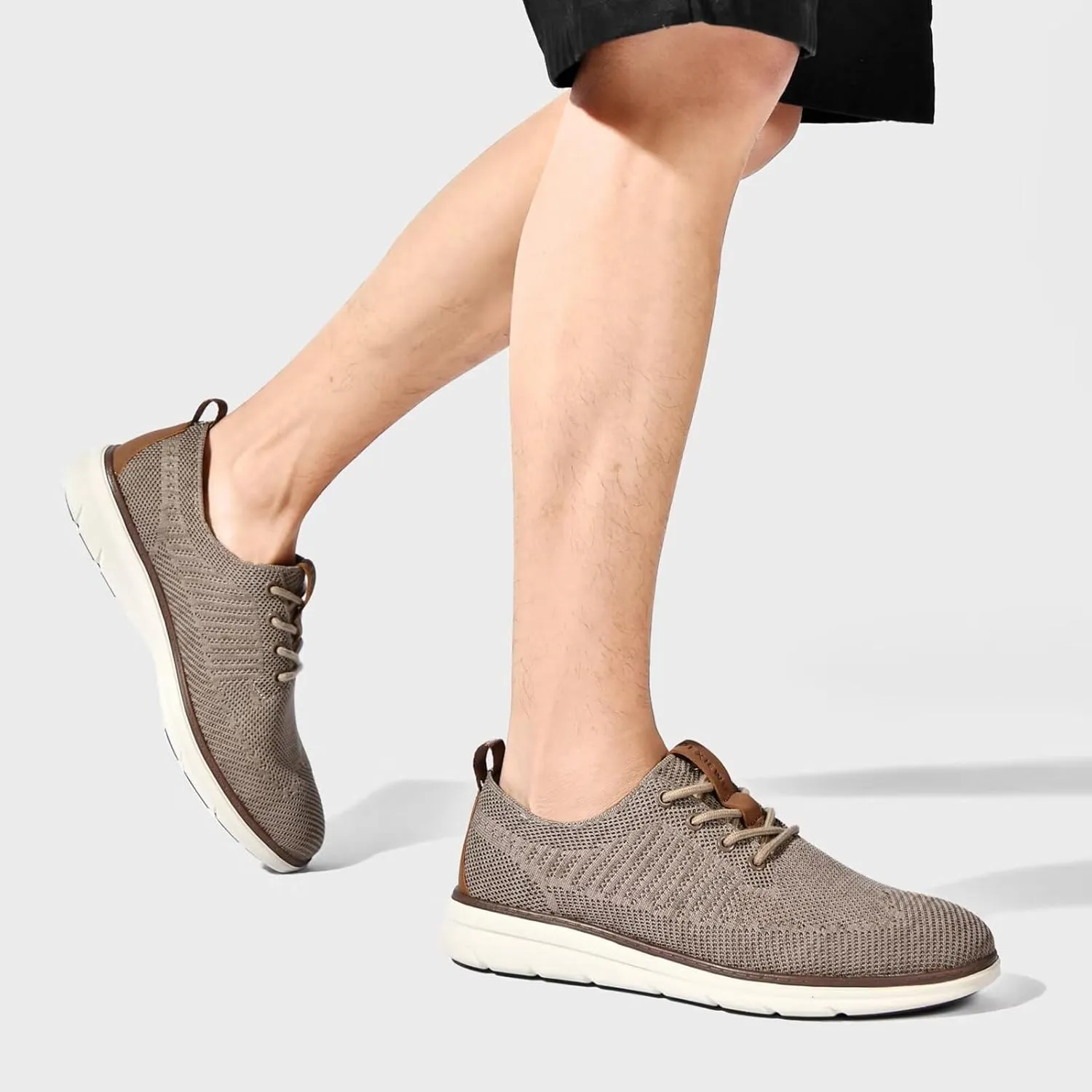 Men's Dress Oxfords Casual Walking Shoes Lightweight Mesh Business Work Sneakers Tennis Footwear