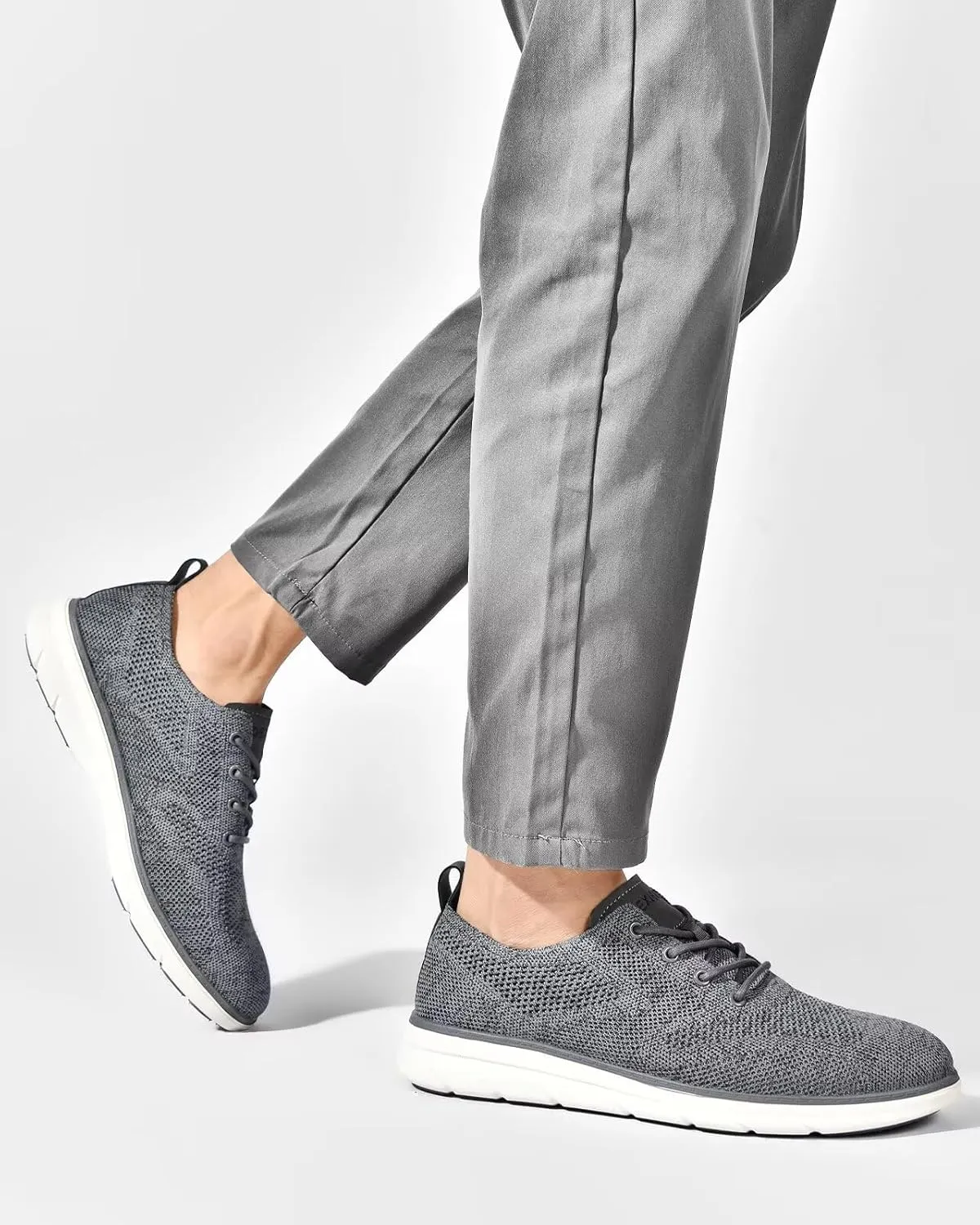 Men's Dress Oxfords Casual Walking Shoes Lightweight Mesh Business Work Sneakers Tennis Footwear