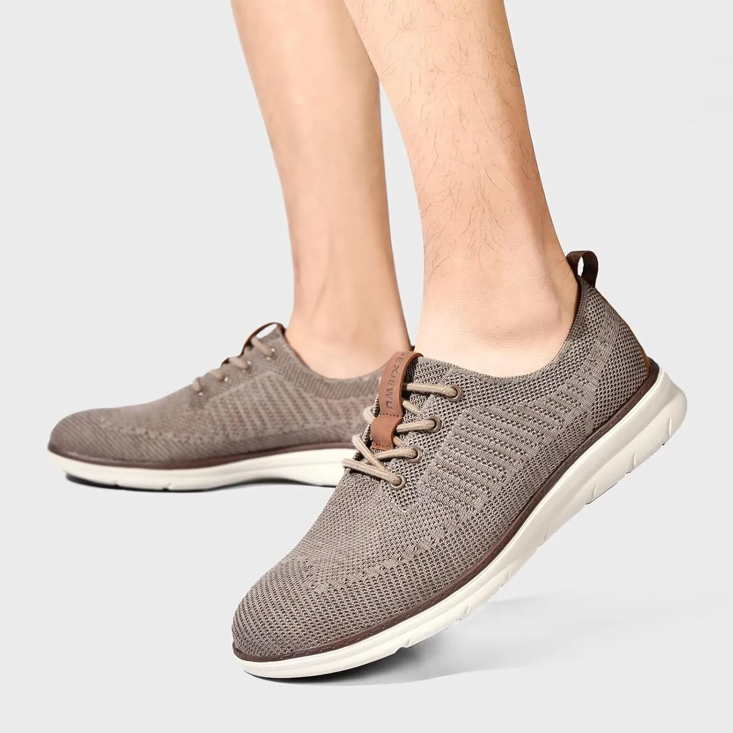 Men's Dress Oxfords Casual Walking Shoes Lightweight Mesh Business Work Sneakers Tennis Footwear
