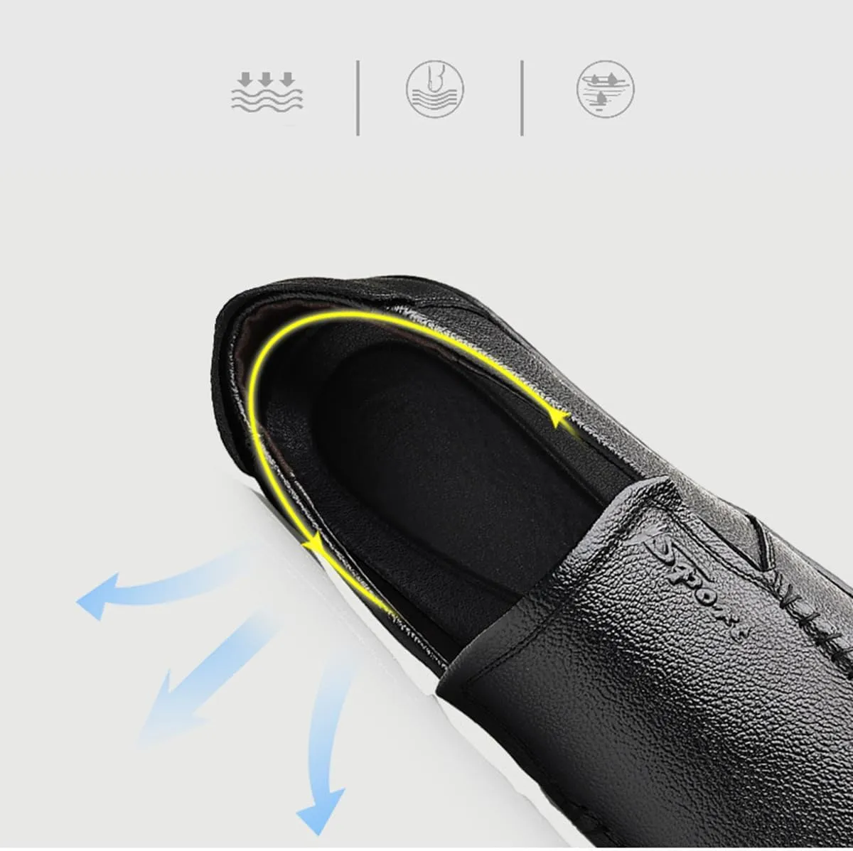 Men's Dress Penny Loafers Driving Oxfords Formal Business Work Shoes Stylish Slip On Wedding Shoes for Men
