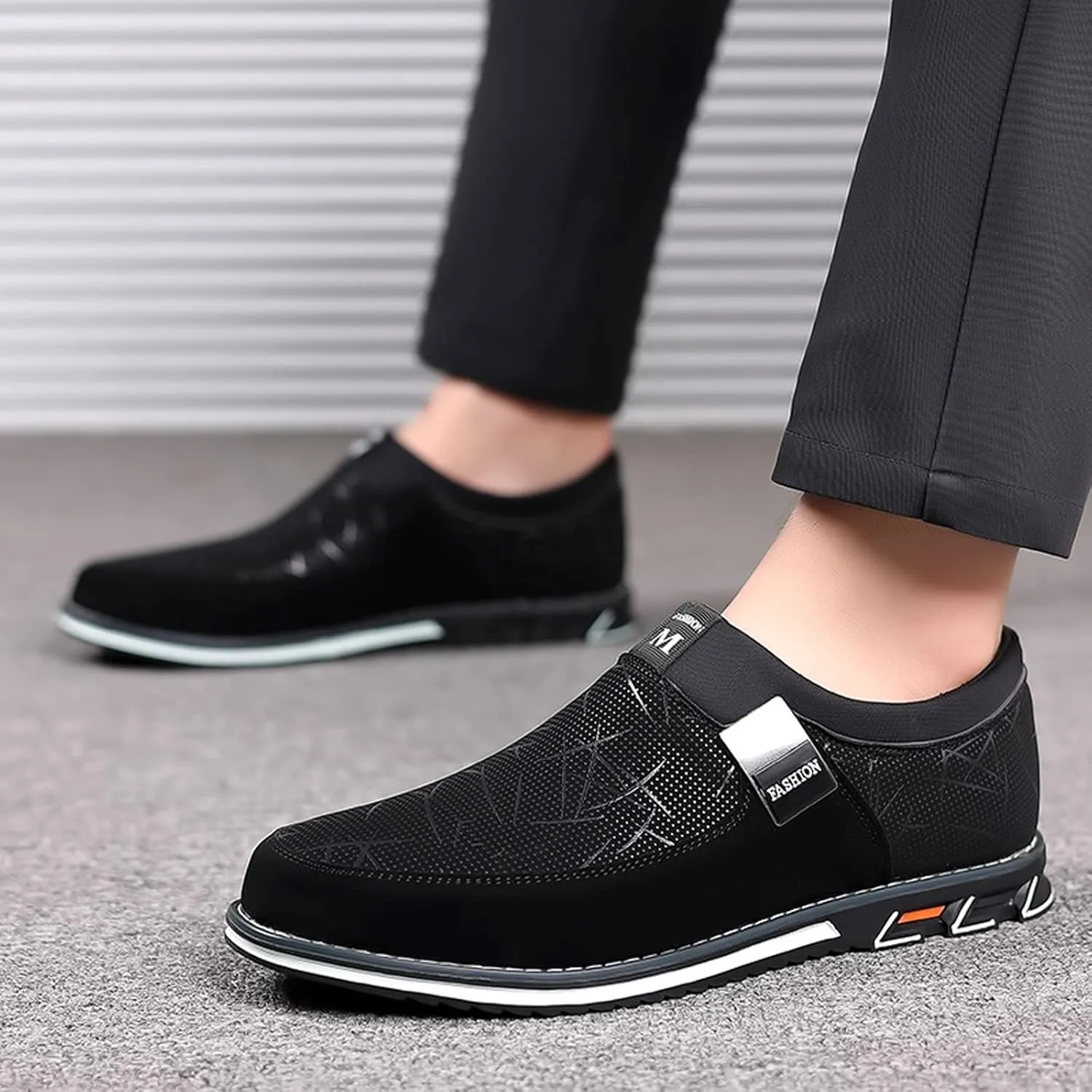 Men's Dress Shoe Size 13 Fashion Style Men's Breathable Comfortable Business Slip On Work Leisure Mens Business Shoes