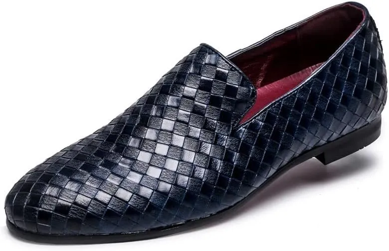 Mens Dress Shoes Men's Shoes Luxury Leather Leisure Driving Oxford Shoes Men's Loafers Shoes(11)