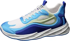 Men's Fashion Sneakers Mens Athletic Shoes Slip on Shoe for Men Tennis Shoe for Men Sport Mesh Sneaker