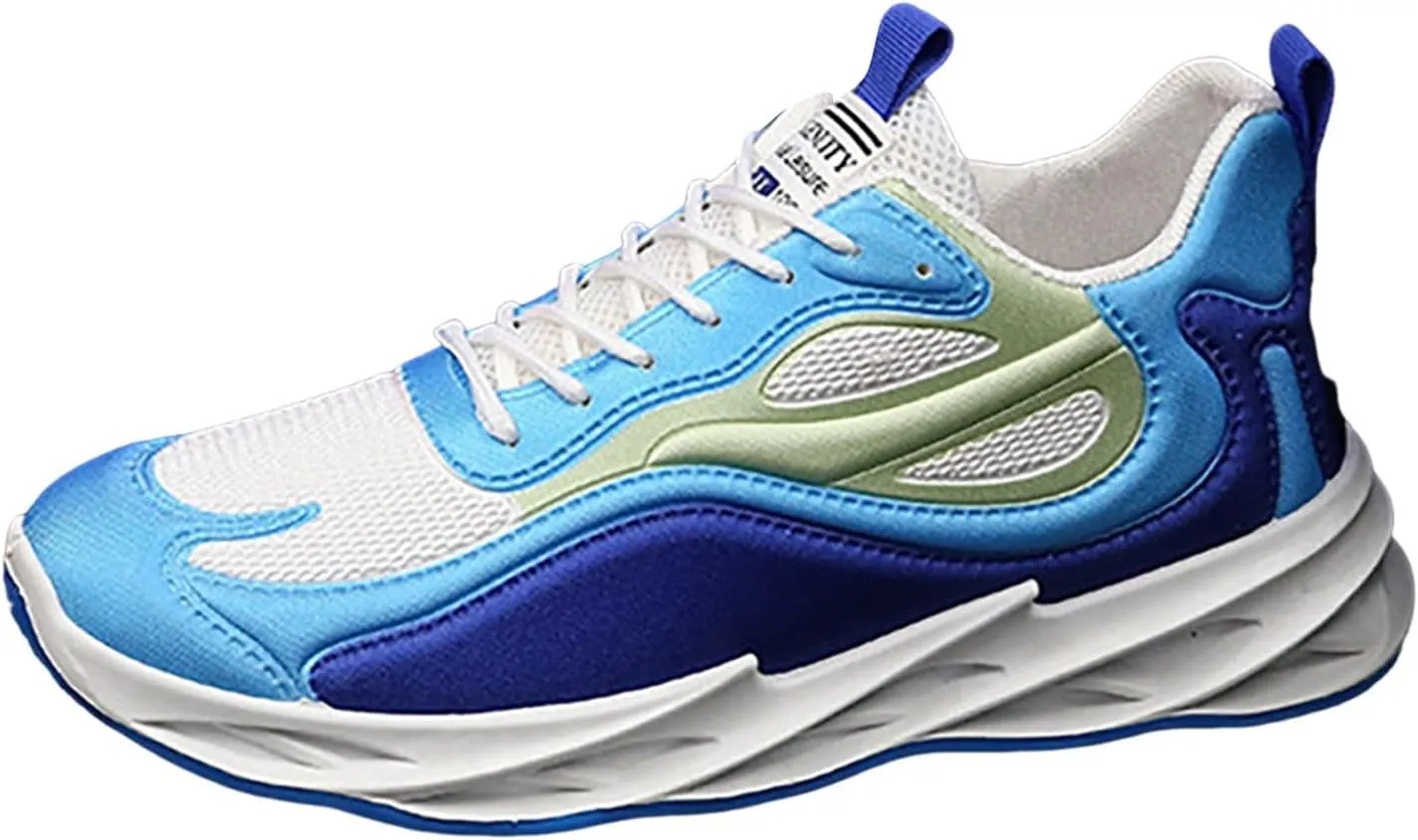 Men's Fashion Sneakers Mens Athletic Shoes Slip on Shoe for Men Tennis Shoe for Men Sport Mesh Sneaker