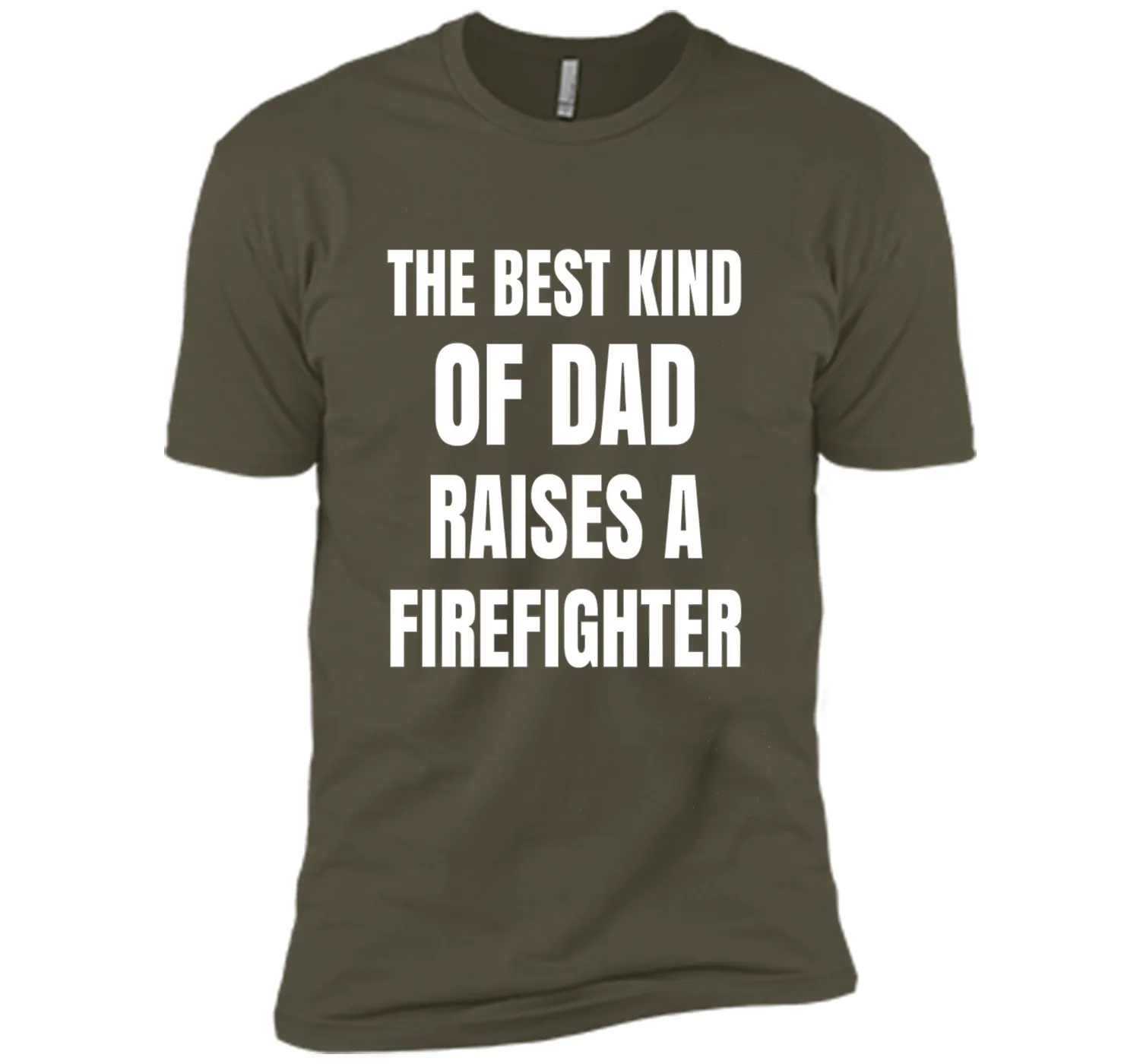 Men's Father's Day Gift T Shirt for a Firefighter 's Dad