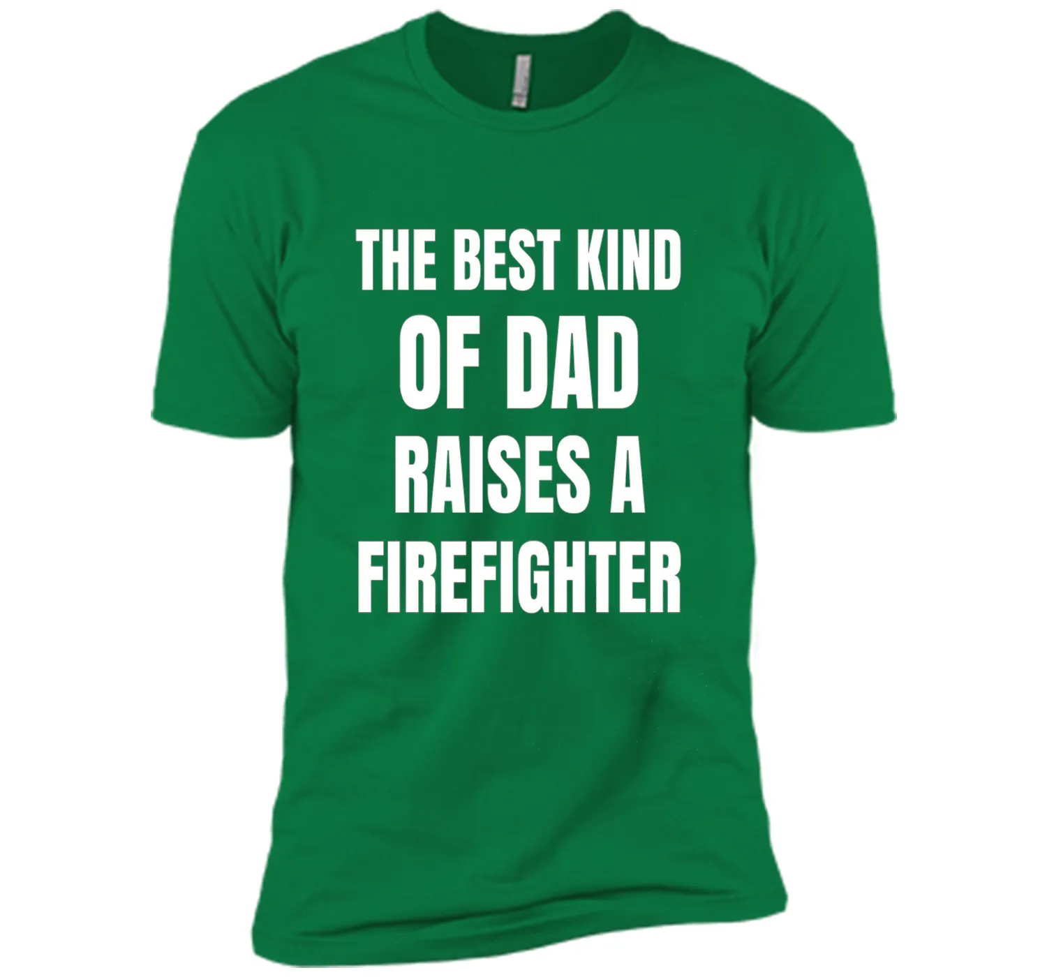 Men's Father's Day Gift T Shirt for a Firefighter 's Dad