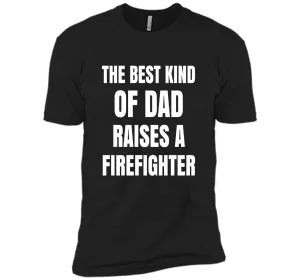 Men's Father's Day Gift T Shirt for a Firefighter 's Dad