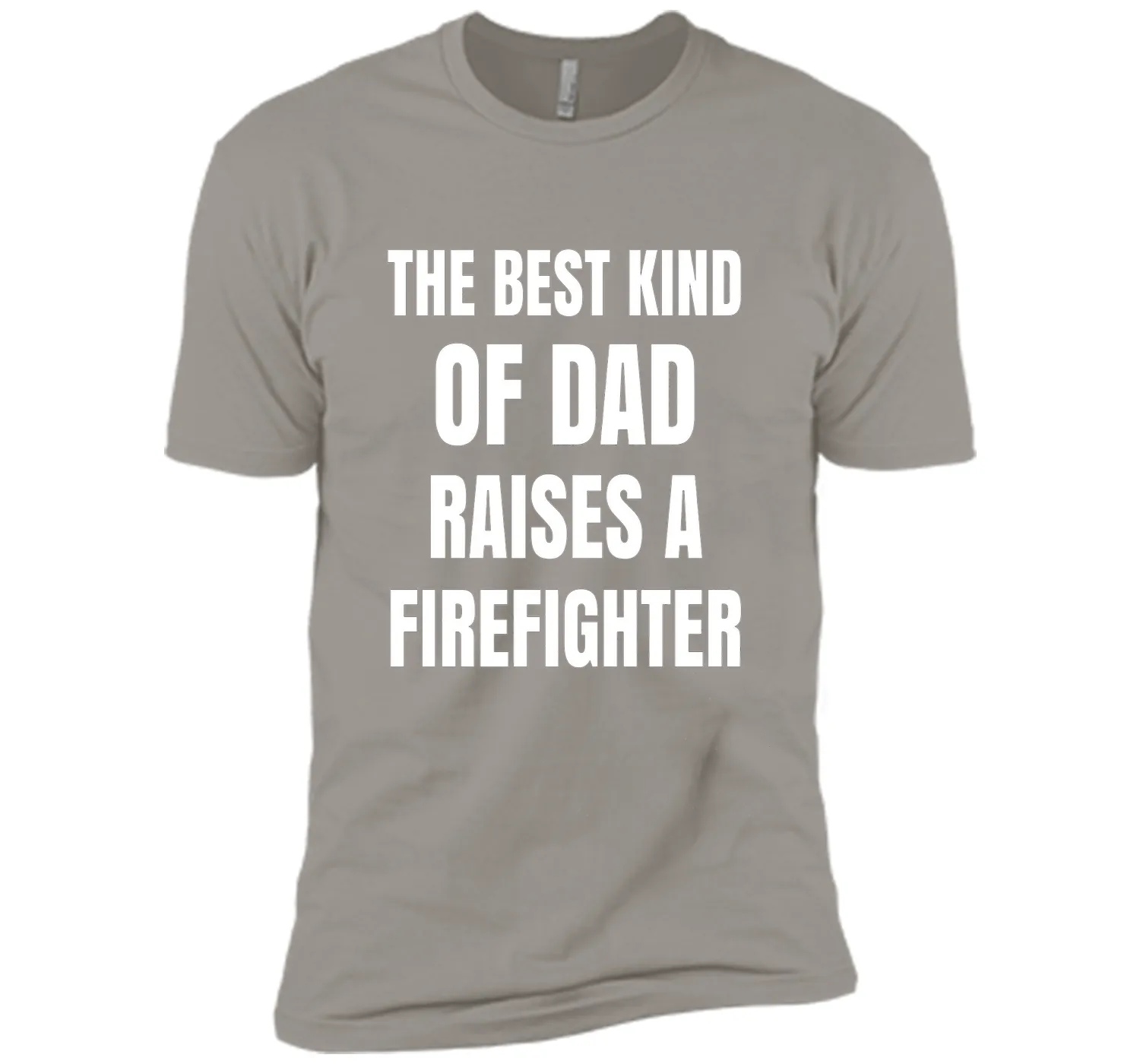 Men's Father's Day Gift T Shirt for a Firefighter 's Dad
