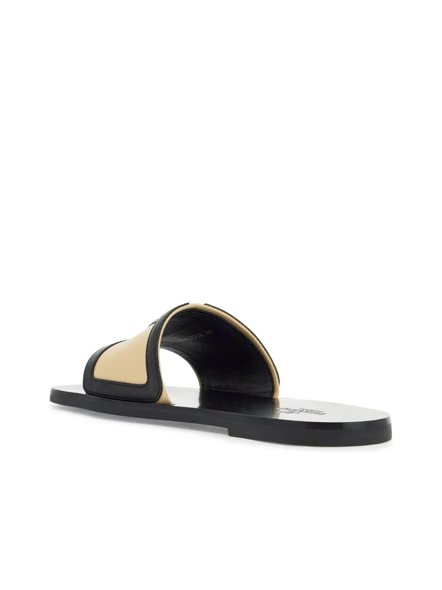 Mens Goat Leather Slippers
