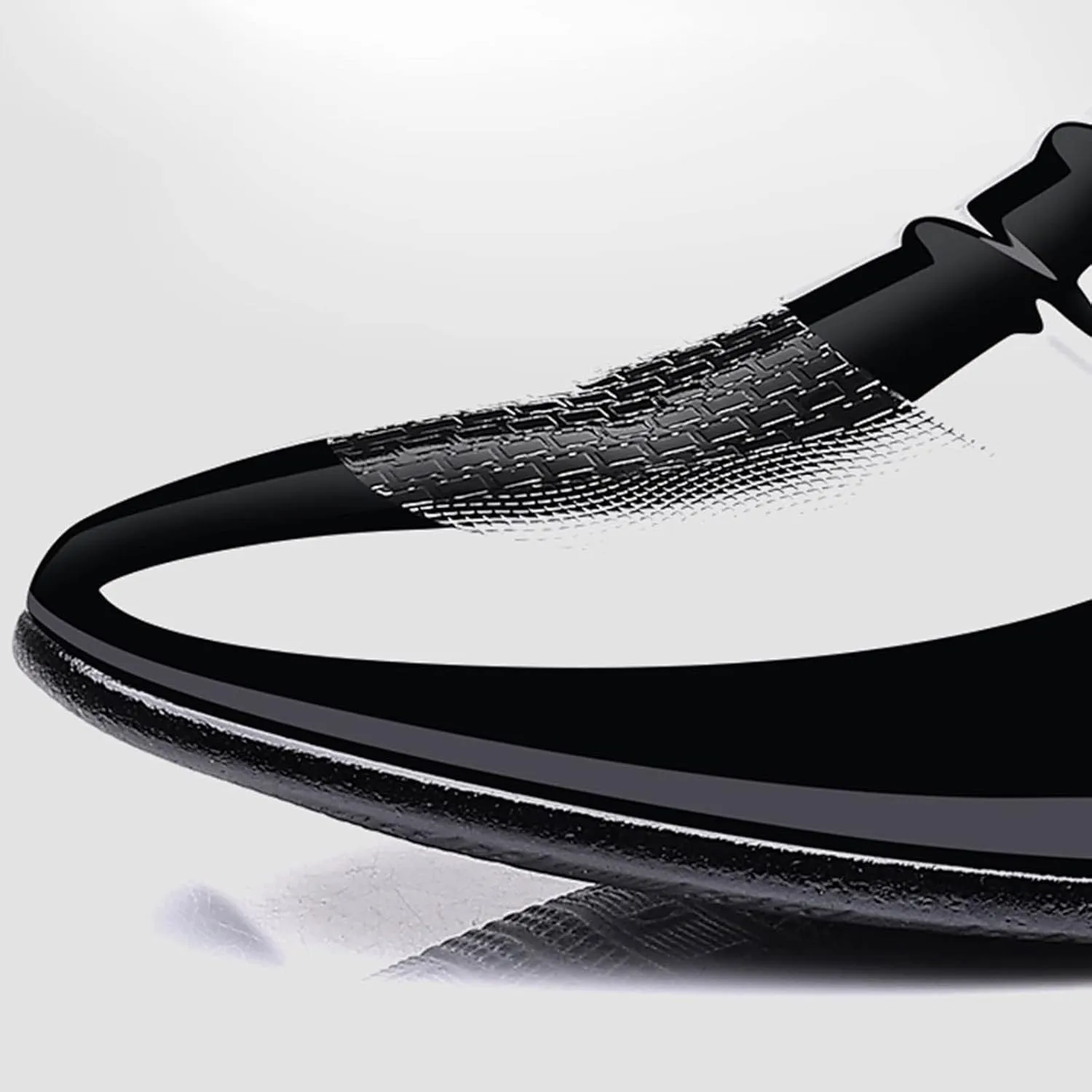 Mens Lace Up Dress Shoes Low Heel Patent Leather Shoes for Men Arch Support Business Formal Shoe Non Slip Waterproof Daily Office Footwear Mens Comfortable Dating Suit Shoe