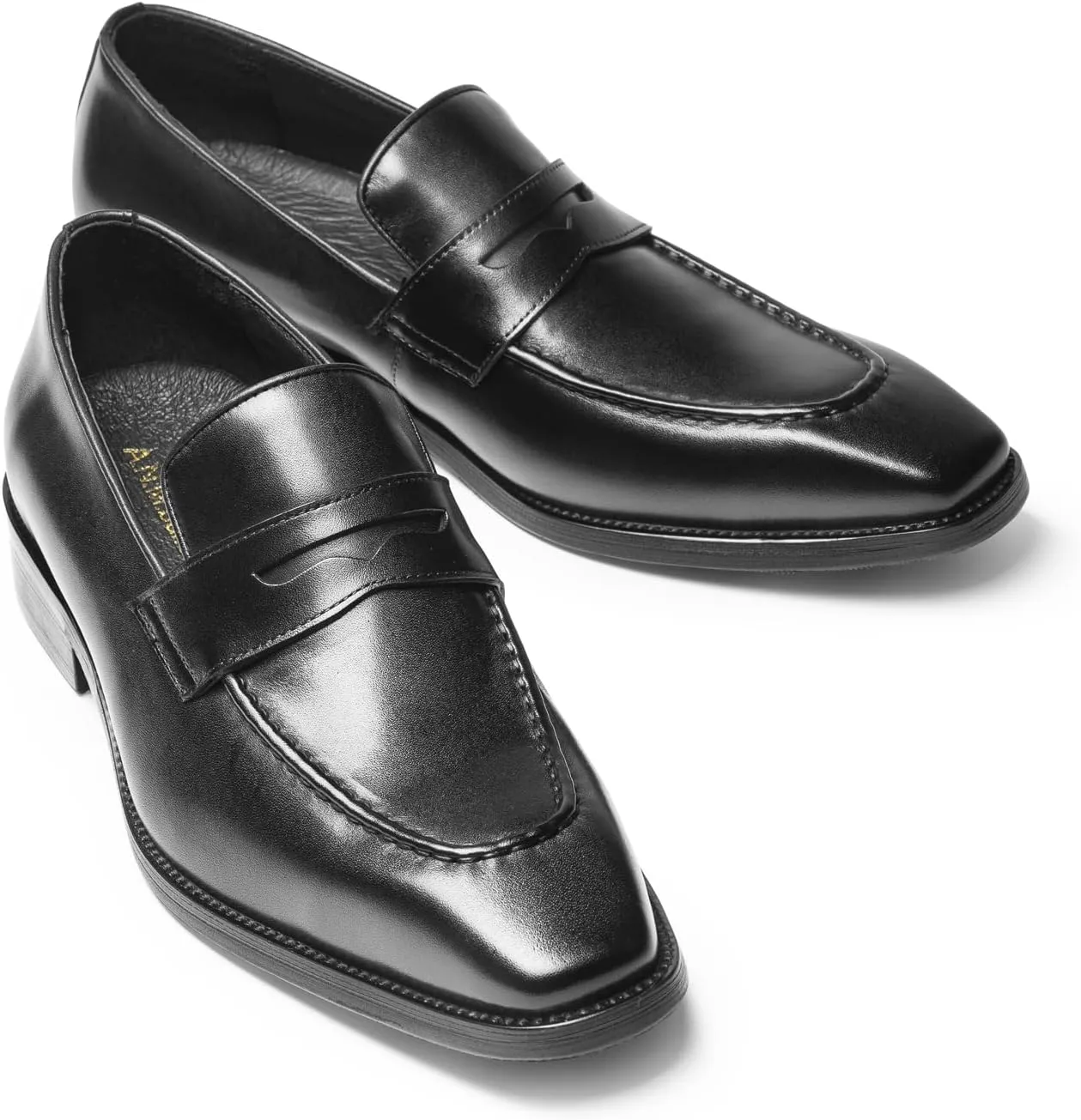 Men's Loafers & Slip-Ons Leather Formal Loafers Penny Loafers for Men with Casual