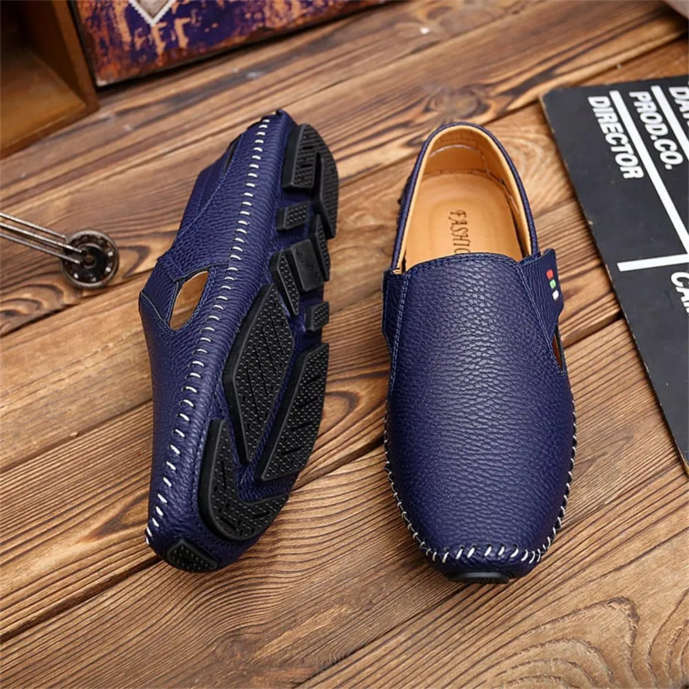 Men's Loafers Casual Shoes Slip on Driving Shoes Penny Loafers Rubber Sole Soft Flats Boat Shoes