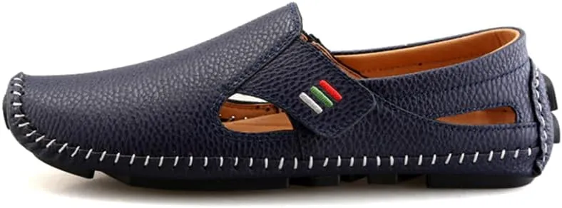 Men's Loafers Casual Shoes Slip on Driving Shoes Penny Loafers Rubber Sole Soft Flats Boat Shoes