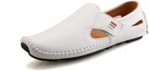 Men's Loafers Casual Shoes Slip on Driving Shoes Penny Loafers Rubber Sole Soft Flats Boat Shoes