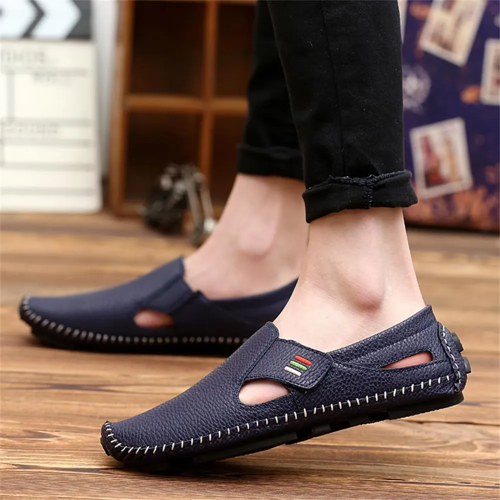 Men's Loafers Casual Shoes Slip on Driving Shoes Penny Loafers Rubber Sole Soft Flats Boat Shoes