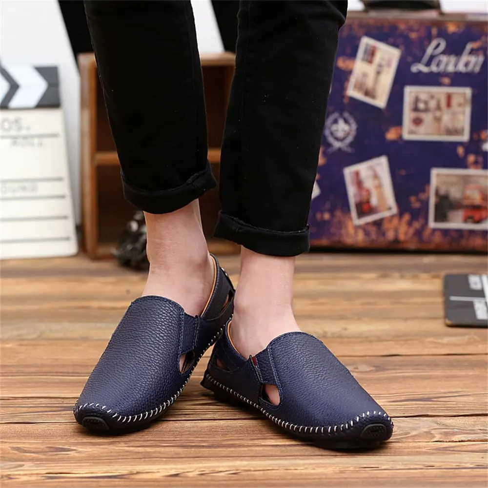 Men's Loafers Casual Shoes Slip on Driving Shoes Penny Loafers Rubber Sole Soft Flats Boat Shoes