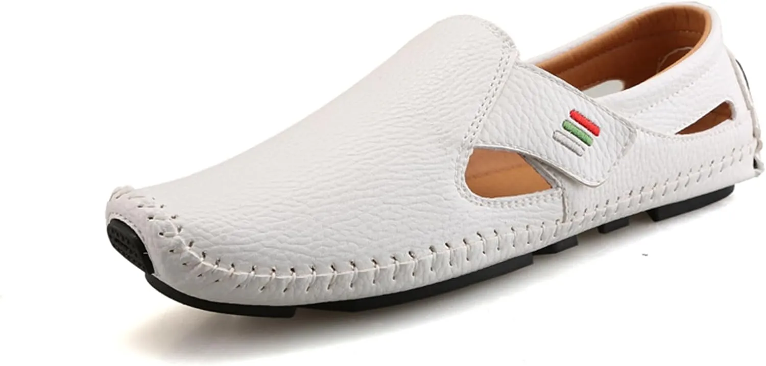 Men's Loafers Casual Shoes Slip on Driving Shoes Penny Loafers Rubber Sole Soft Flats Boat Shoes