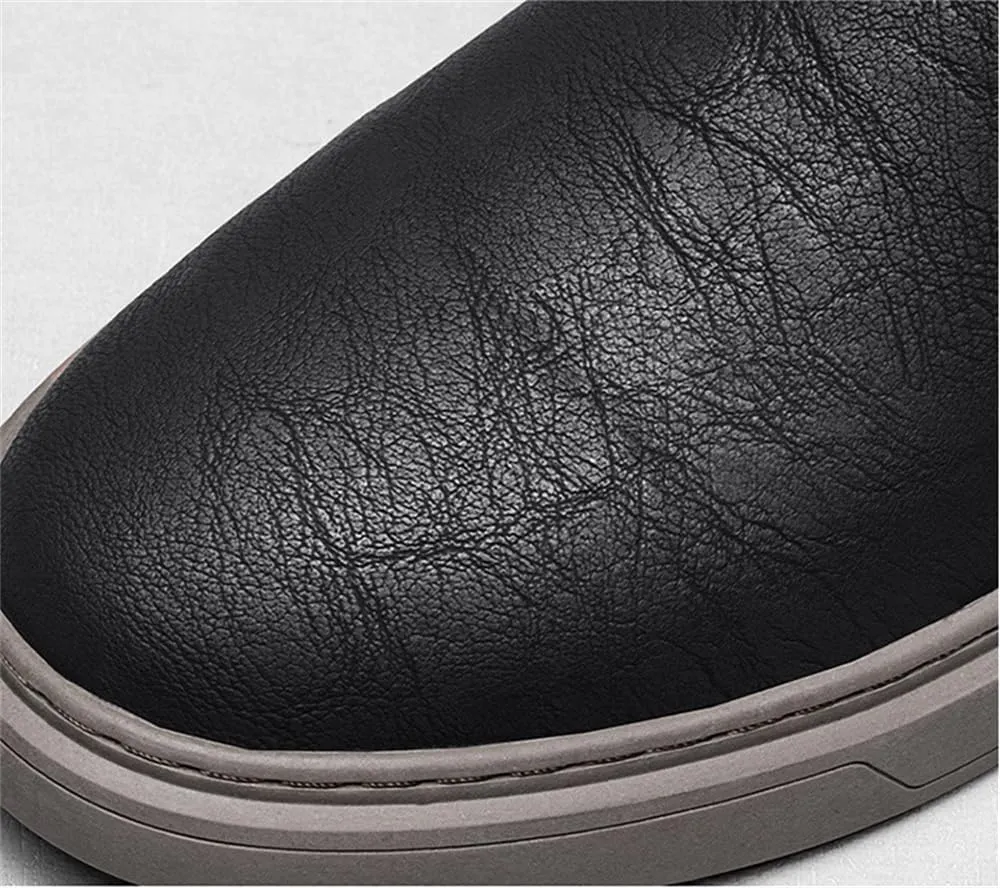 Men's Loafers Moccasin Driving Shoes Slip on Soft Walking Shoes Men's Leather Casual Shoes