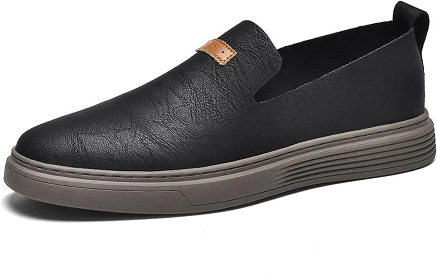 Men's Loafers Moccasin Driving Shoes Slip on Soft Walking Shoes Men's Leather Casual Shoes