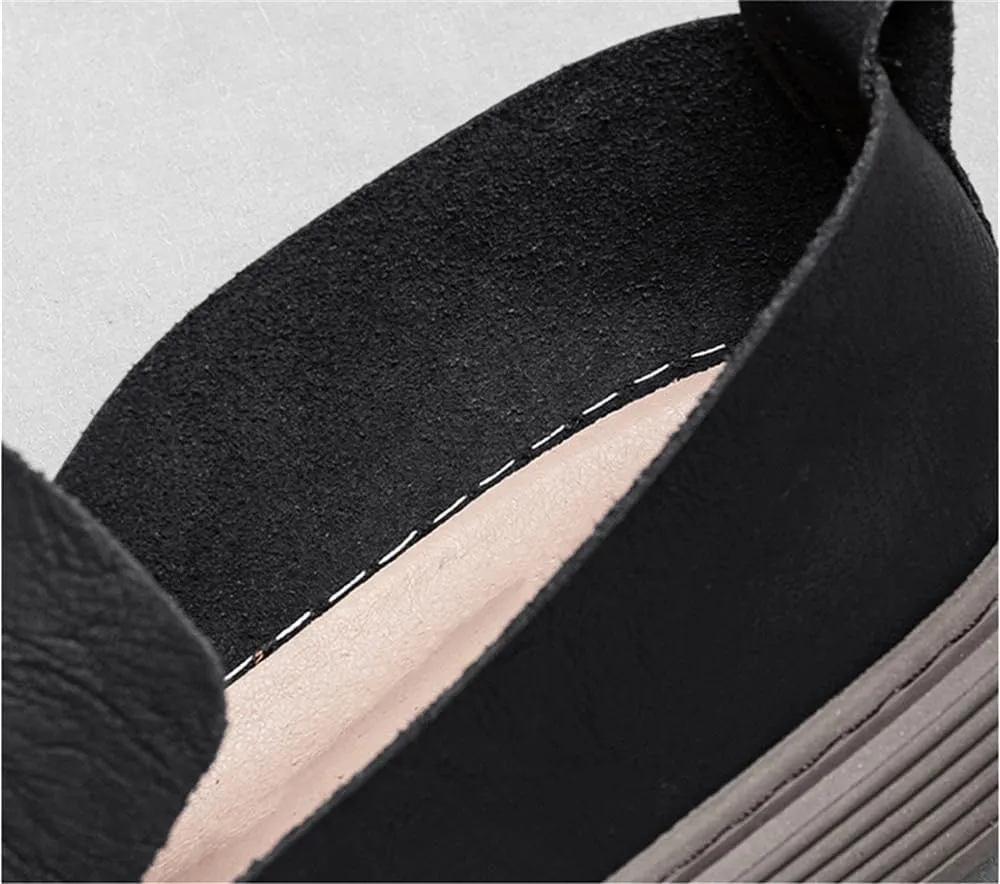 Men's Loafers Moccasin Driving Shoes Slip on Soft Walking Shoes Men's Leather Casual Shoes