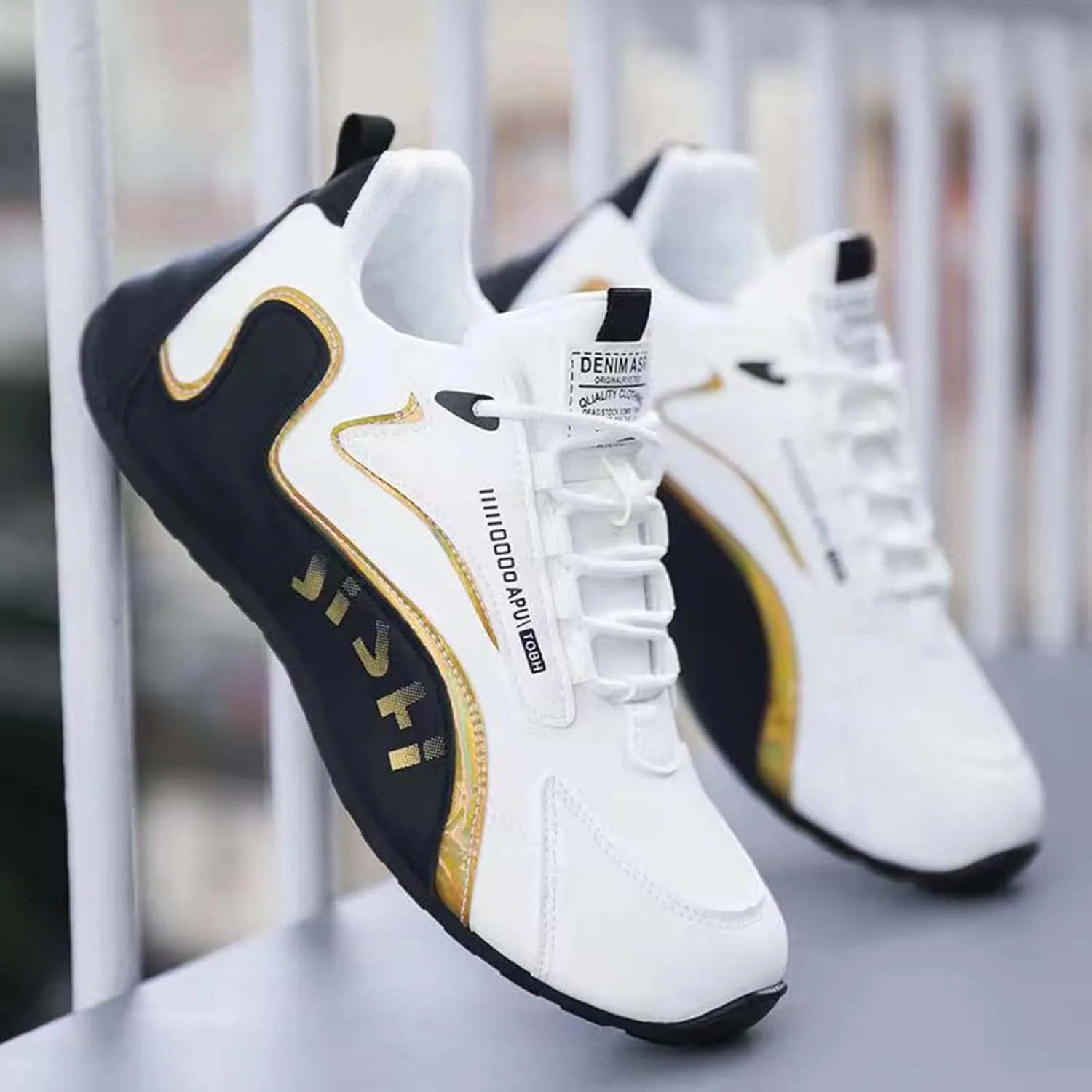 Men's Shoes Casual New Men's Shoes White Shoes Fashionable Sports Men's Shoes Leather Shoes for Men Men Casual Shoes 13 Shoes