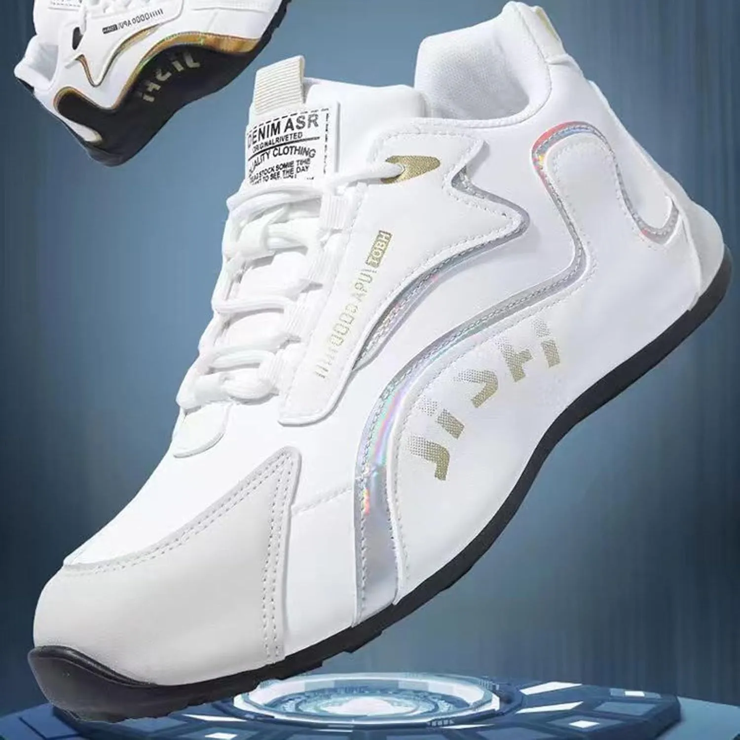 Men's Shoes Casual New Men's Shoes White Shoes Fashionable Sports Men's Shoes Leather Shoes for Men Men Casual Shoes 13 Shoes