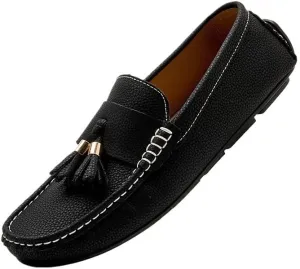 Men's Shoes Pu Leather Wedding Round Toe Non Slip Low Top Anti-Slip Wedding Slip-on