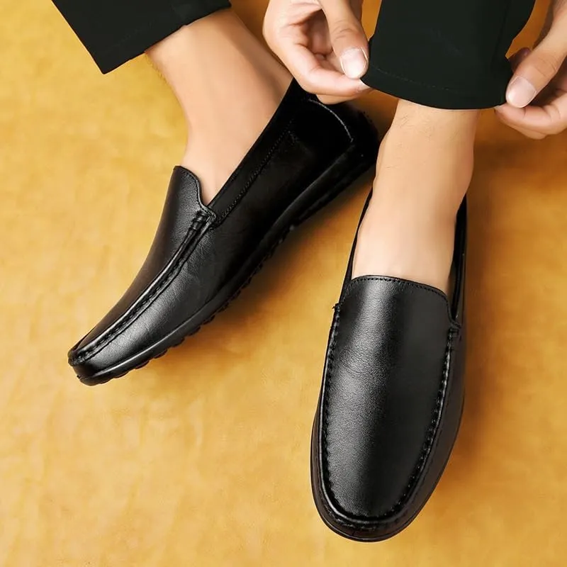 Men's Slip-On Dress Shoes Casual Work Office Comfortable Business Oxfords Shoes for Men