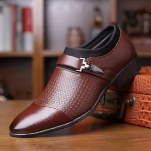 Men's Slip On Oxford Business Shoes