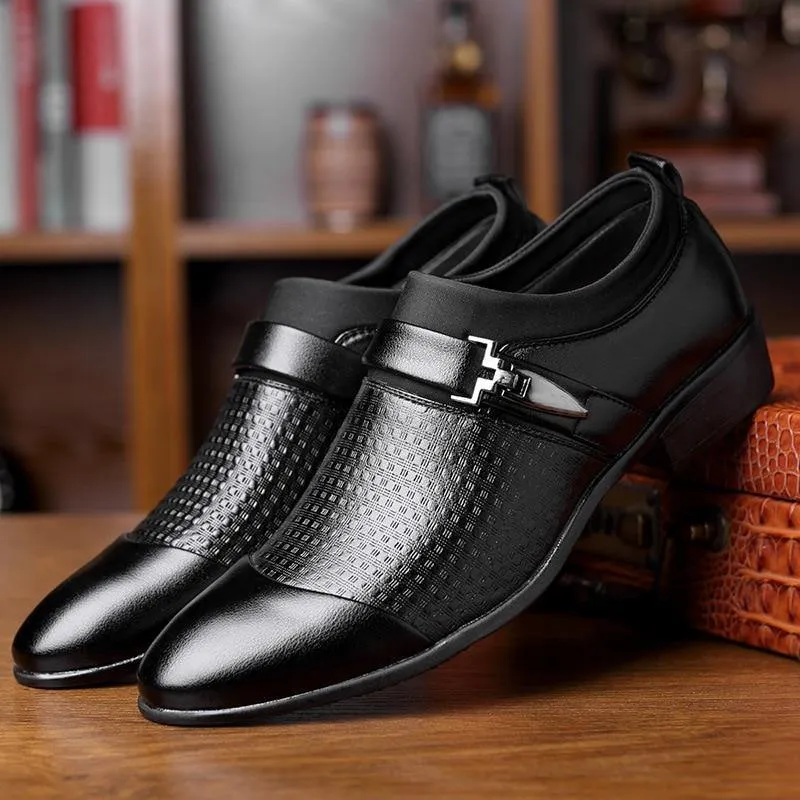 Men's Slip On Oxford Business Shoes