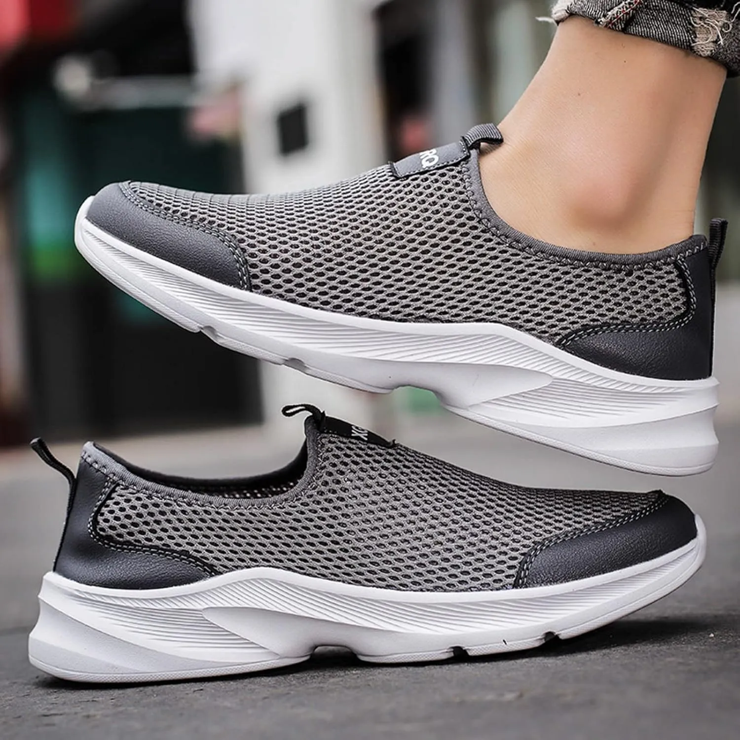 Mens Slip on Shoes Men's Sneakers Slip on Shoe for Men Shoe for Men Comfortable Athletic Gym Sneaker