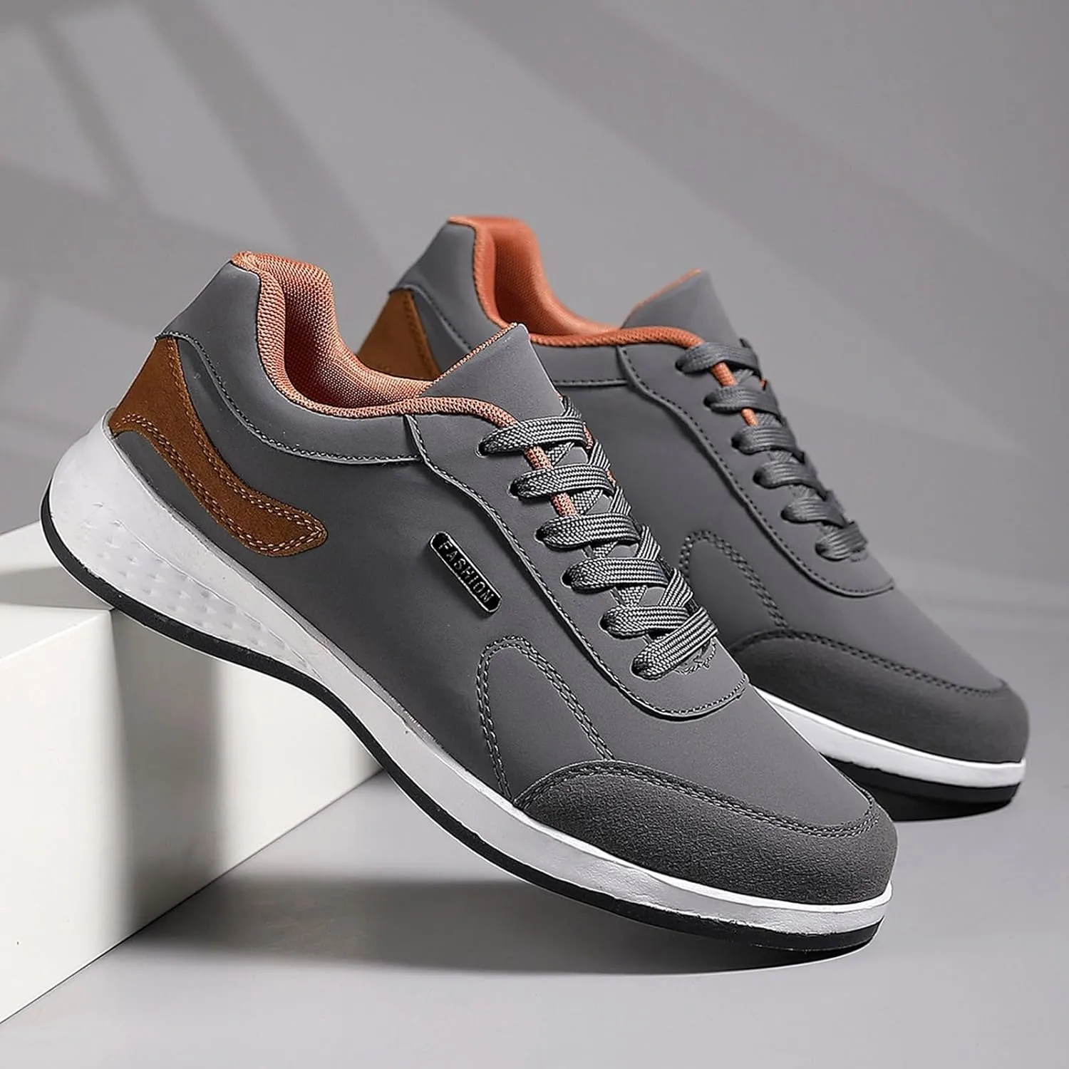 Mens Slip On Sneakers Non Slip Work Shoes for Men Running Shoes Womens Lightweight Women's Wide Loafers Black Loafers Women Comfortable Men's Sneakers
