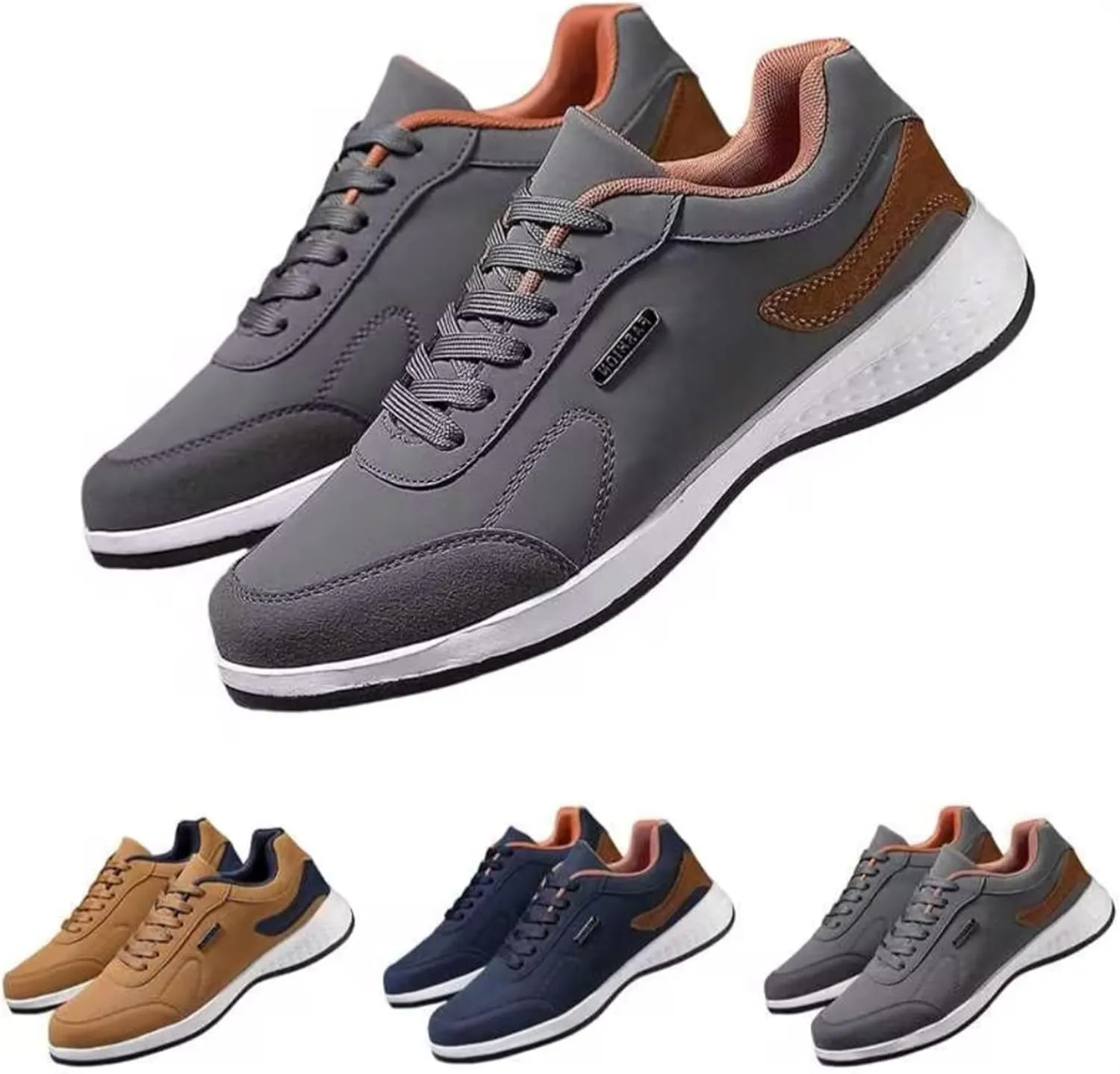Mens Slip On Sneakers Non Slip Work Shoes for Men Running Shoes Womens Lightweight Women's Wide Loafers Black Loafers Women Comfortable Men's Sneakers