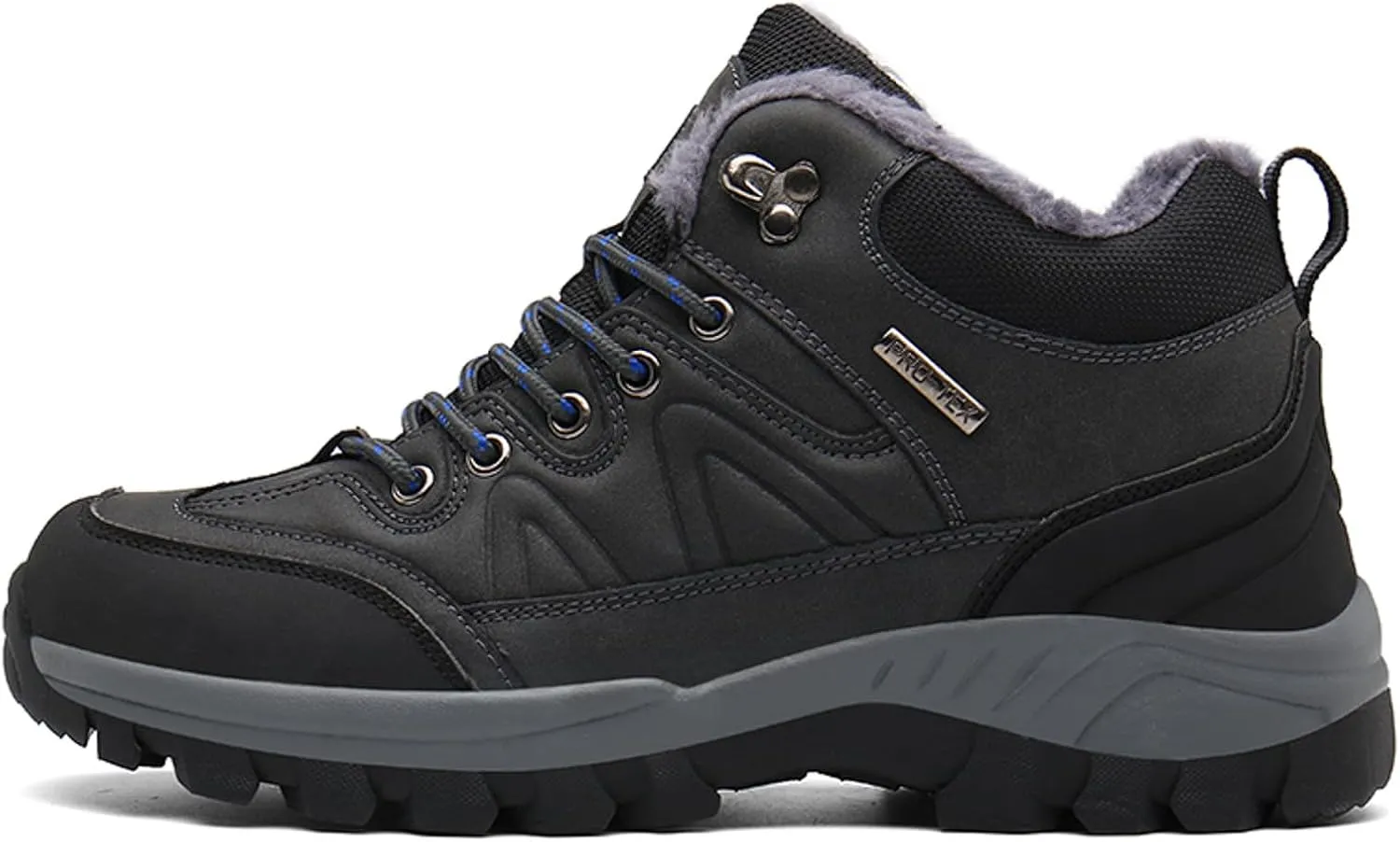 Men's Slip Shoes Men Winter Sneakers Outdoor Shoes Padded Warm Cotton Lightweight Hiking Large Size Hiking