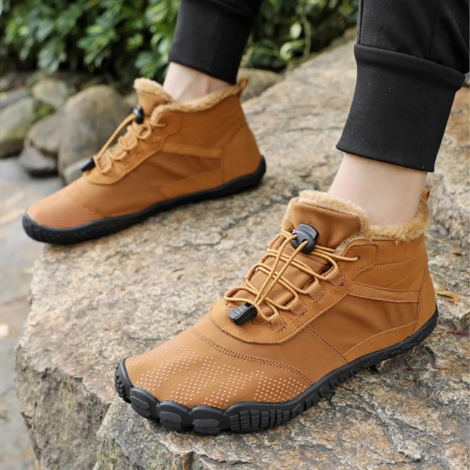 Mens Sneakers Womens Tennis Shoes Men's Casual Slip-on Loafers Wide Toe Box Trendy Casual Black Loafers Women Platform Sneakers for Men