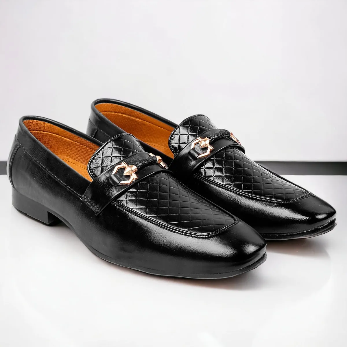 Men's Stylish Formal Faux Leather moccasins slip-on shoes