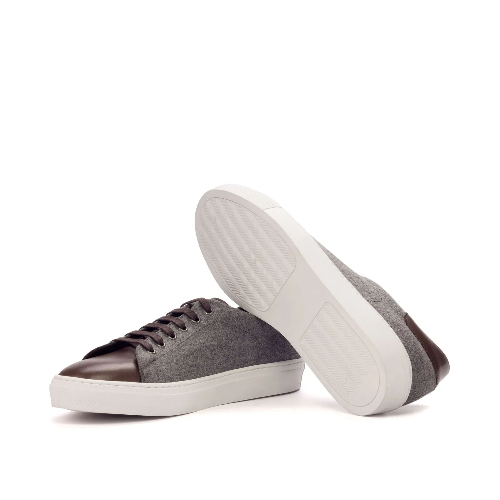 Men's Trainers Wide Plus Size Grey 3361