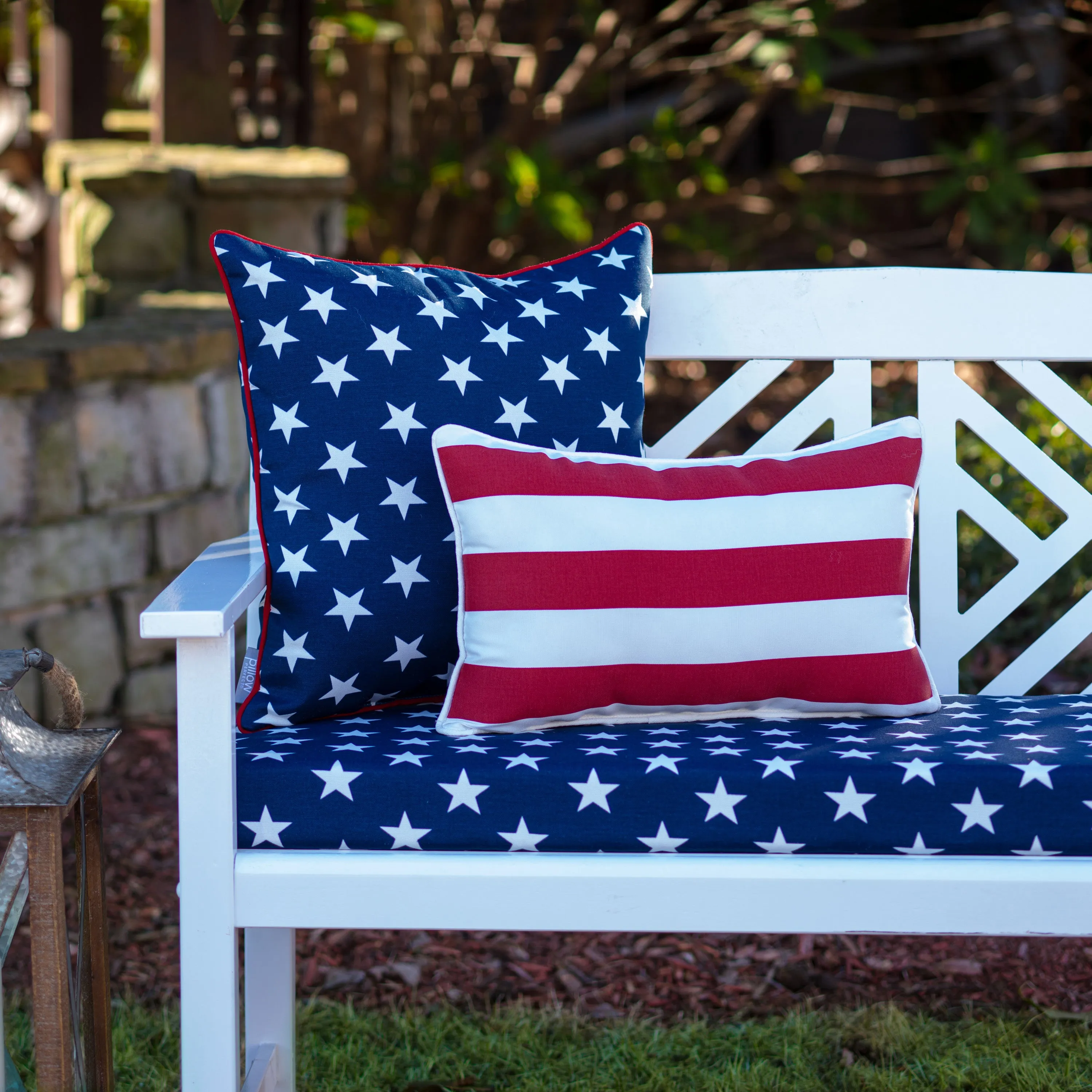 Midland Americana Over-Sized Rectangular Throw Pillow (Set Of 2)