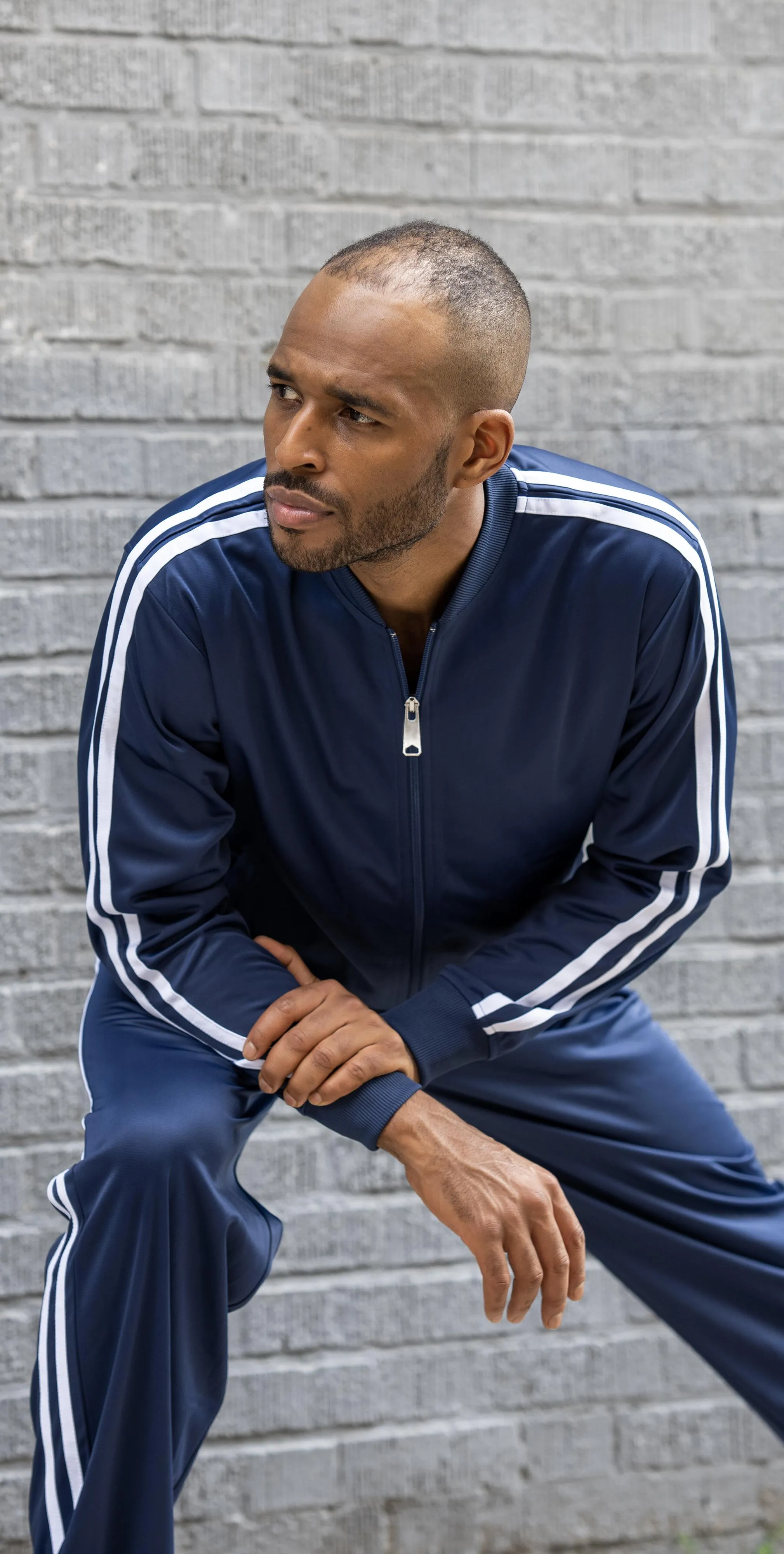 Montique JS-26 Jogging Set Navy