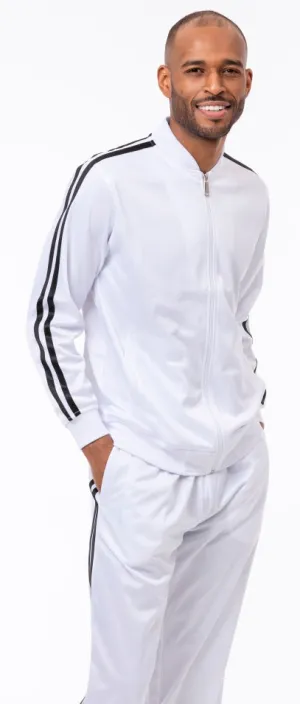 Montique  JS-26 Jogging  Set White