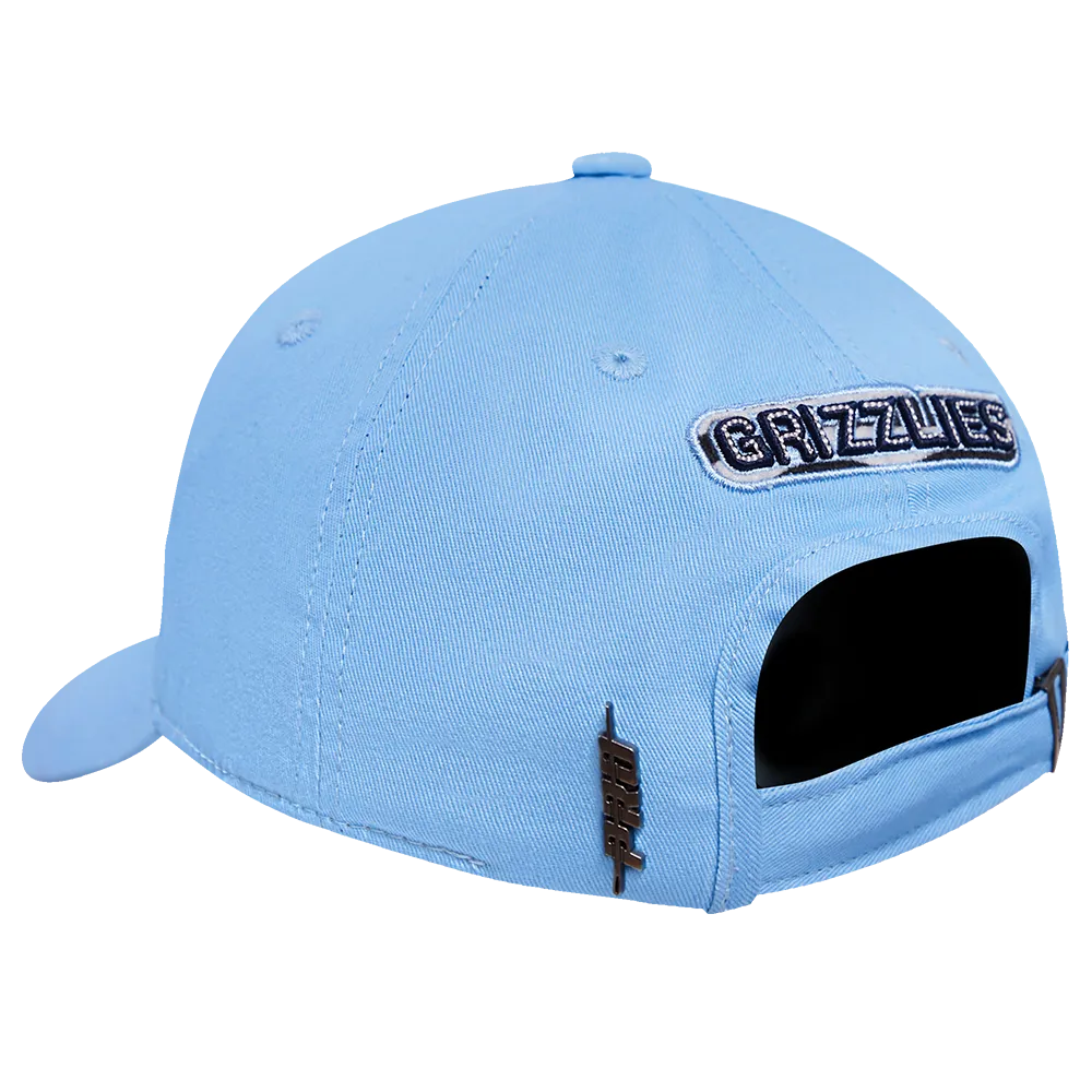 NBA MEMPHIS GRIZZLIES ANIMAL PRINT DAD HAT (UNIVERSITY BLUE)