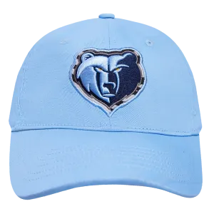 NBA MEMPHIS GRIZZLIES ANIMAL PRINT DAD HAT (UNIVERSITY BLUE)